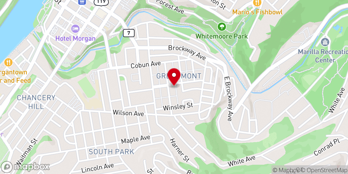 Map showing location of Reformation Orthodox Presbyterian