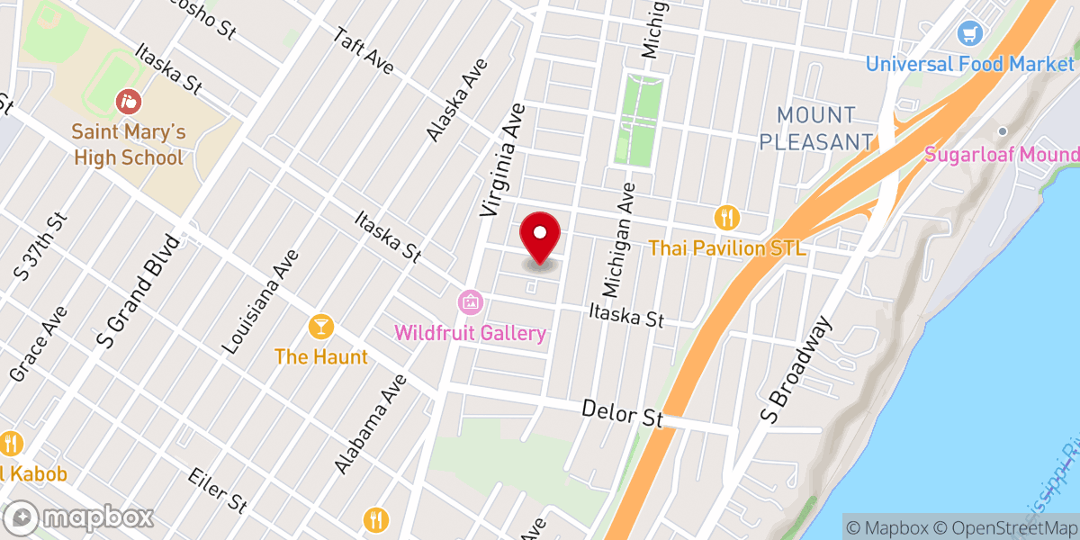 Map showing location of Diverse City Church Community Center
