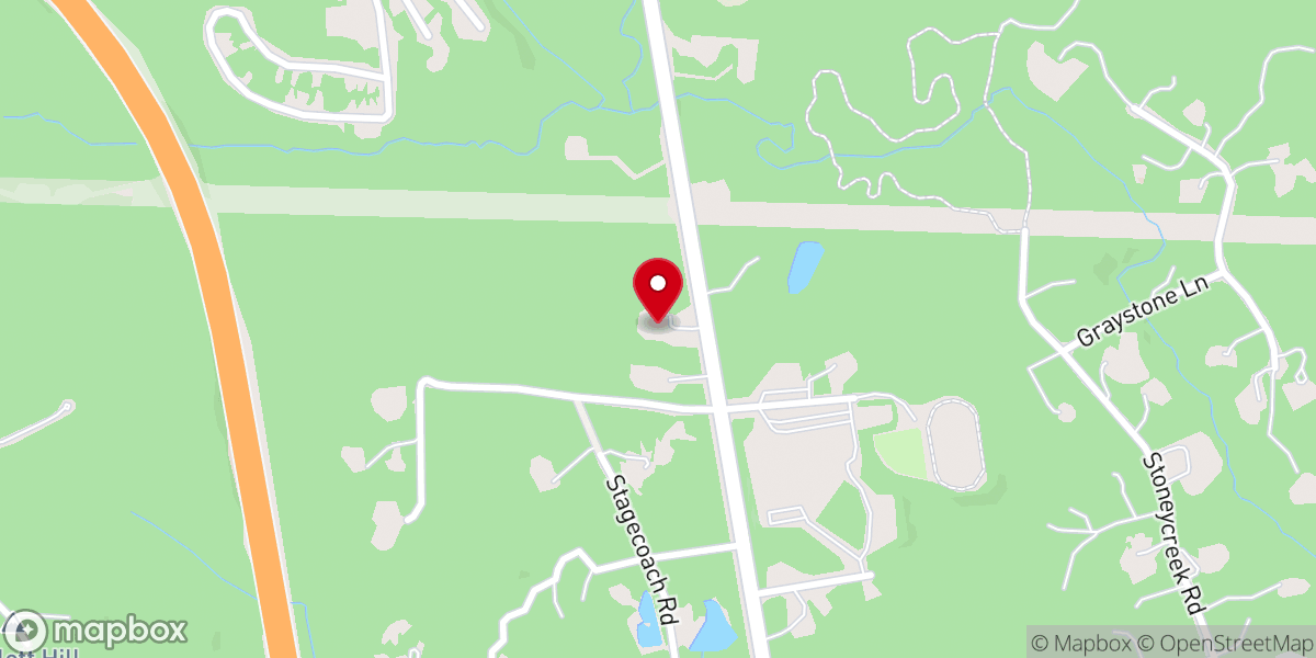 Map showing location of New Heart Church of the Nazarene