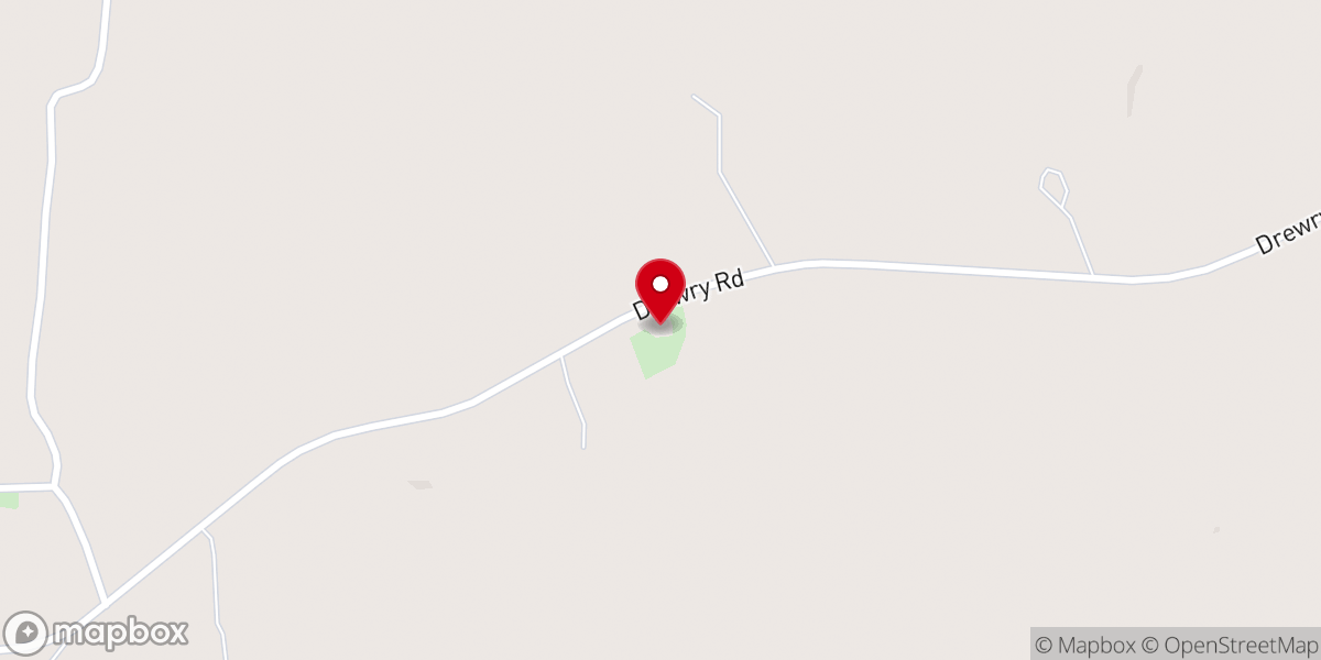 Map showing location of Limestone Faulk African Methodist Episcopal Church