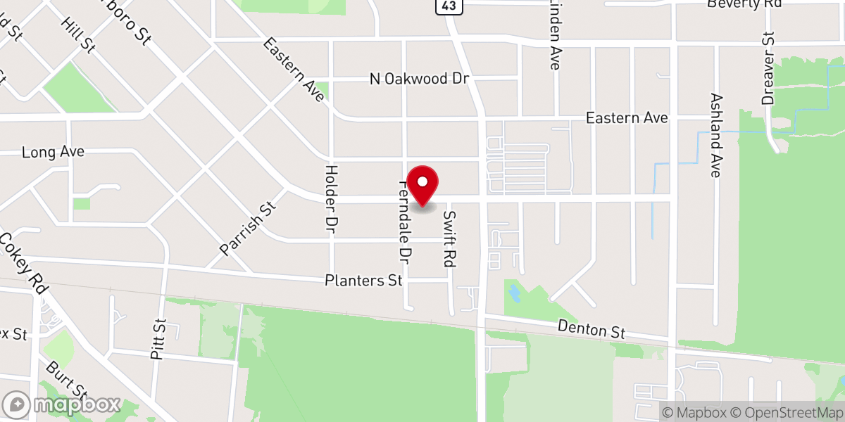 Map showing location of Little Bethlehem Apostolic Faith Church Inc