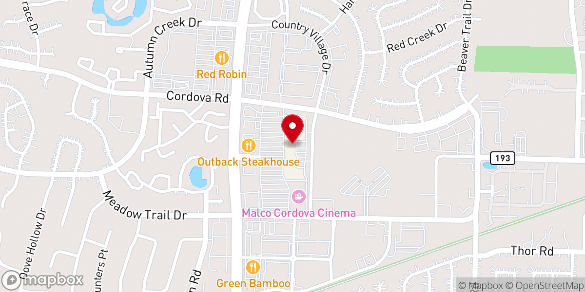 Map showing location of Rehoboth Urban Outreach Ministries Inc