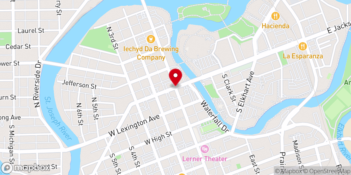 Map showing location of St Thomas More Foundation Inc