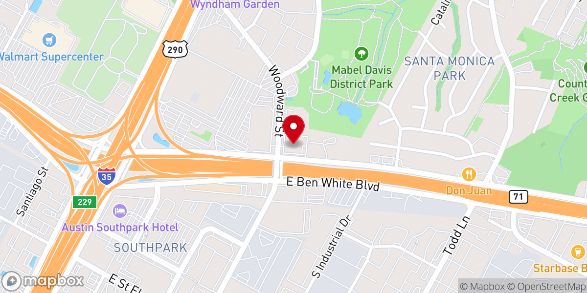 Map showing location of Maccabee Org Inc