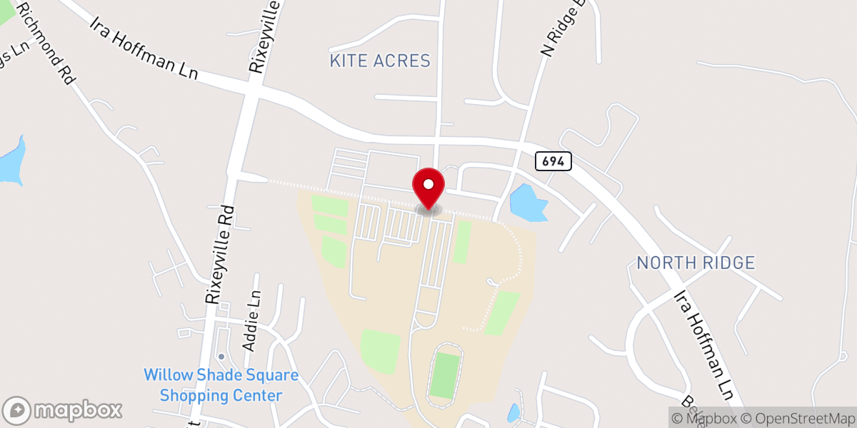 Map showing location of Lifepoint Church