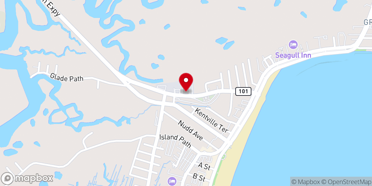 Map showing location of Church St Pumping Station