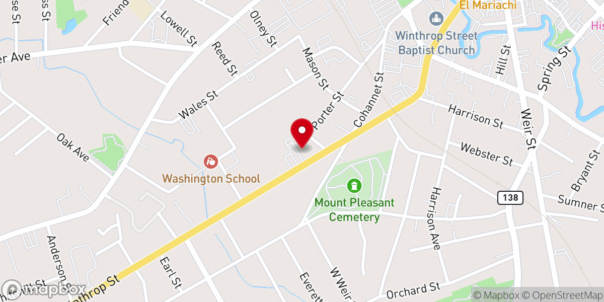 Map showing location of Haitian church of God