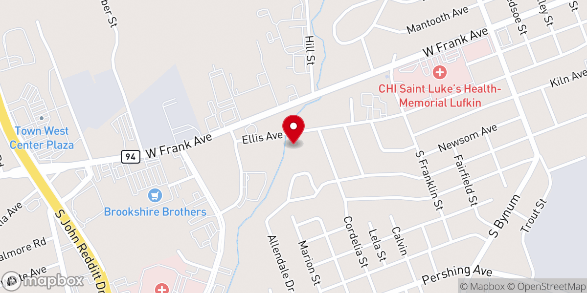 Map showing location of Word of Life Church
