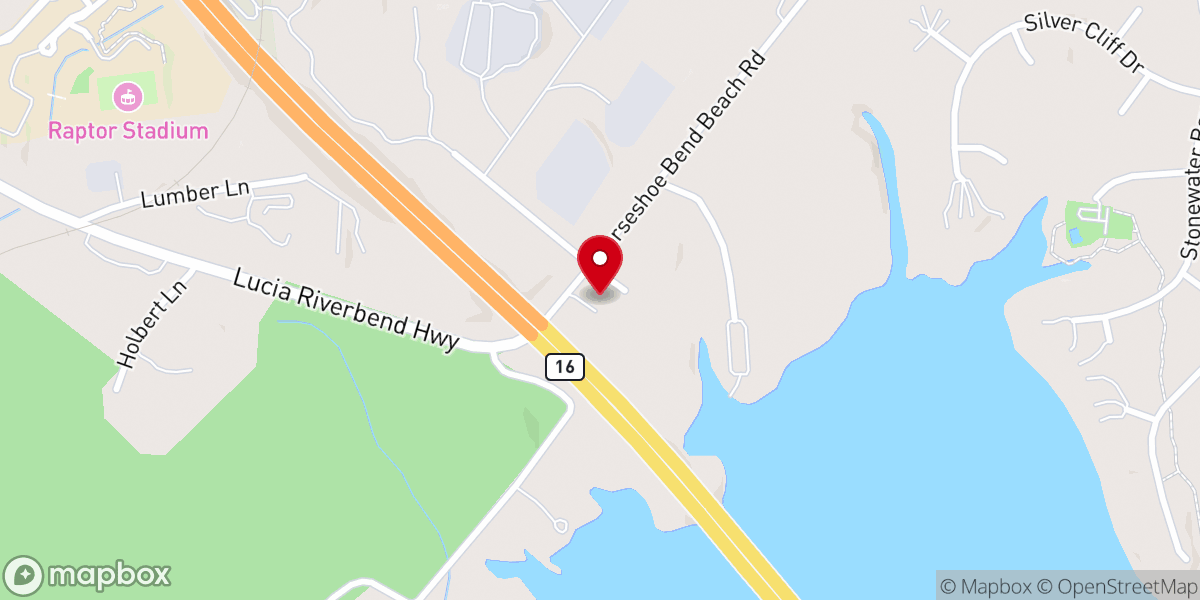 Map showing location of Saint Anthony of Padua Catholic Church