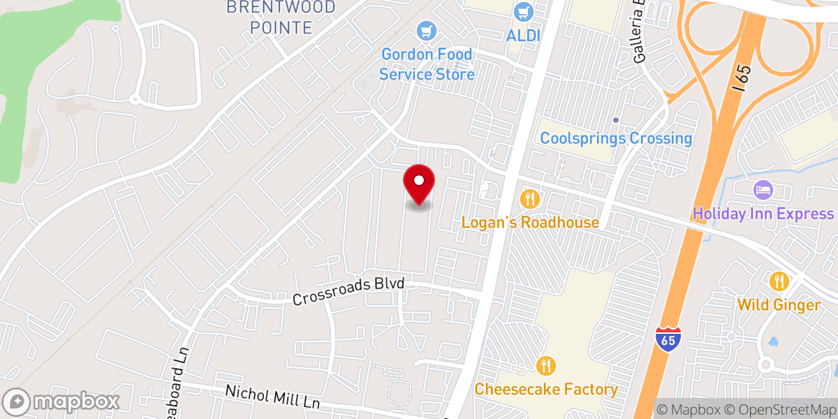 Map showing location of Stonebridge Bible Church
