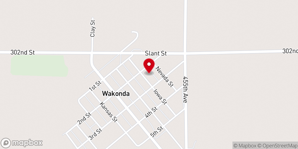 Map showing location of St Patrick's Catholic Church