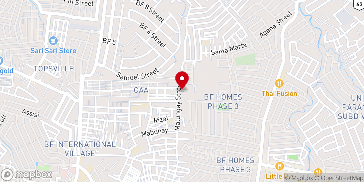Map showing location of Hope Of Eternal Life Baptist Church - Paranaque