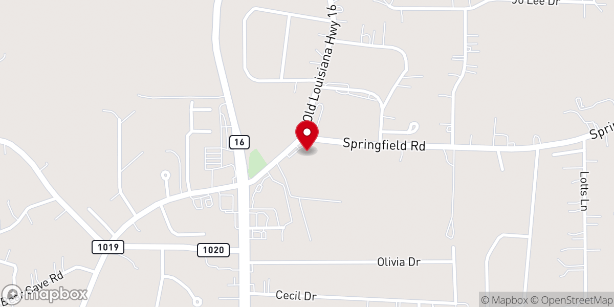 Map showing location of The Church at Magnolia Crossing