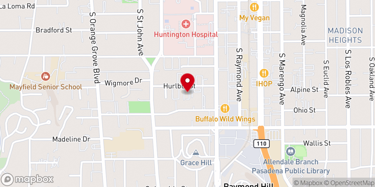 Map showing location of Support for Mission Foundation