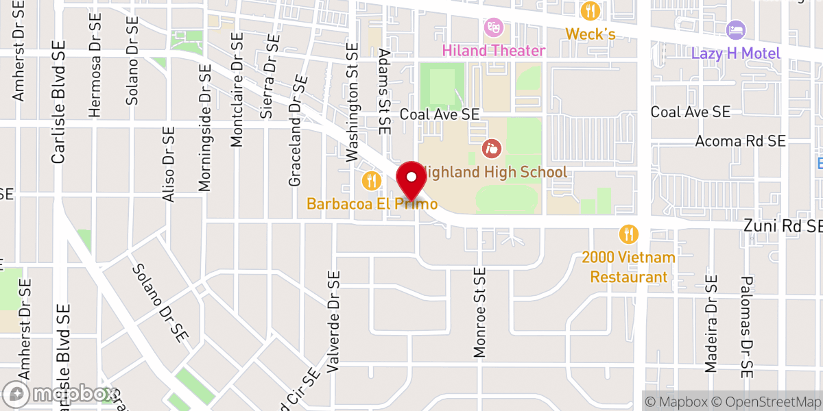 Map showing location of Micheal Dickenson Ministries Inc
