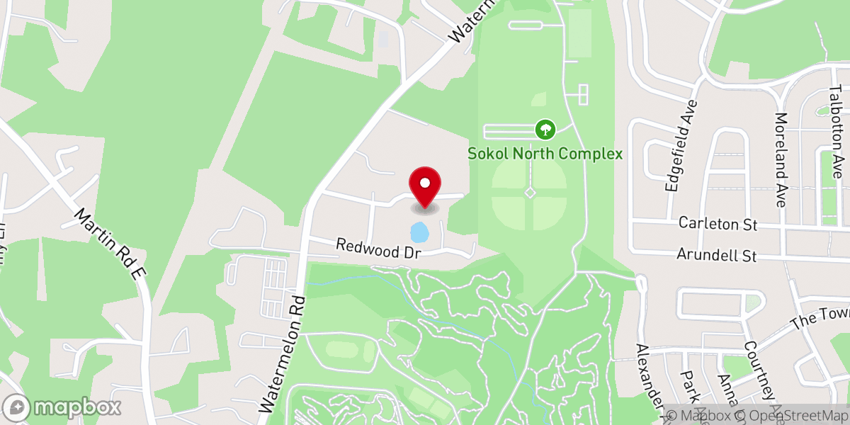 Map showing location of Tuscaloosa Fellowship Ministries