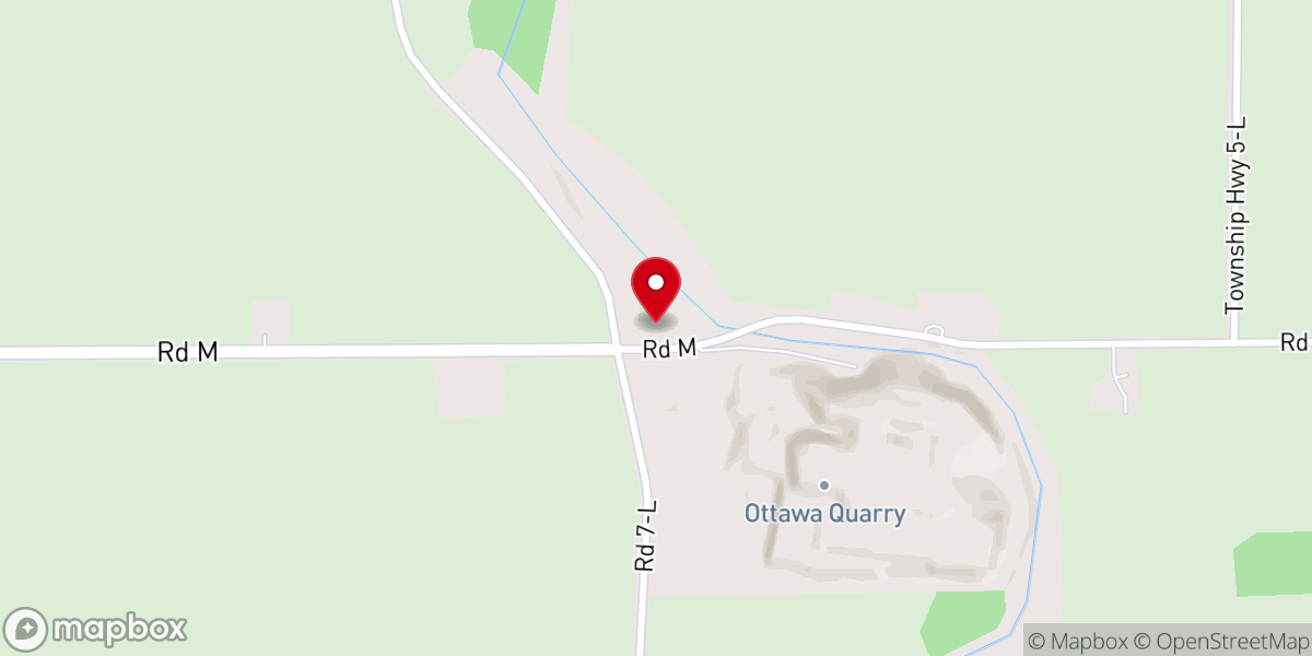 Map showing location of Riley Creek United Methodist Church