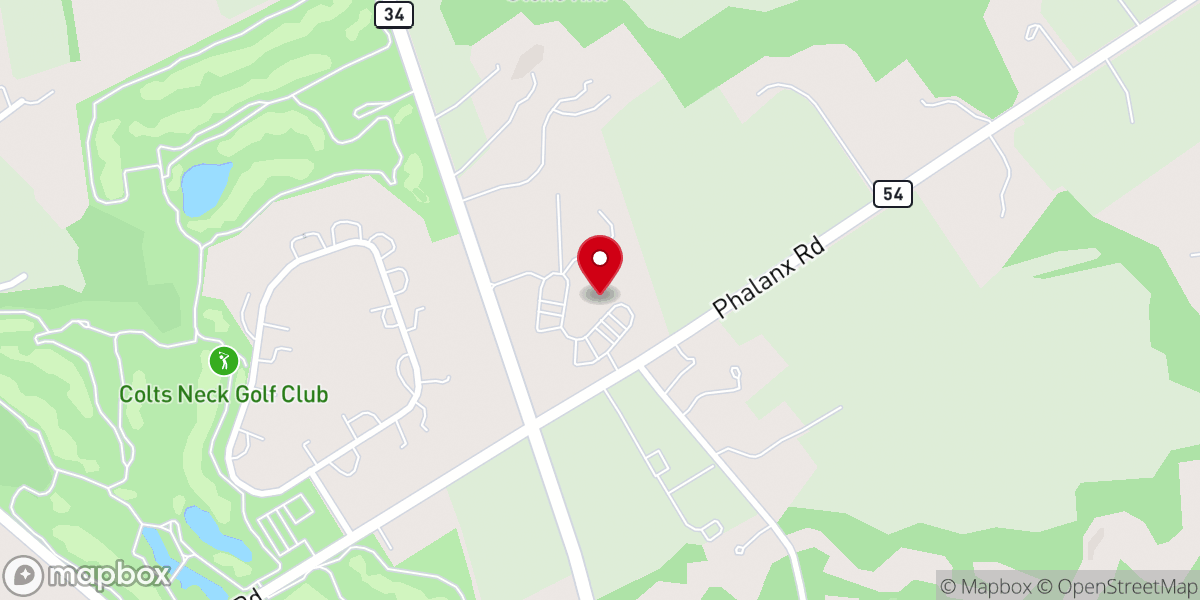 Map showing location of The Parish of Saint Mary