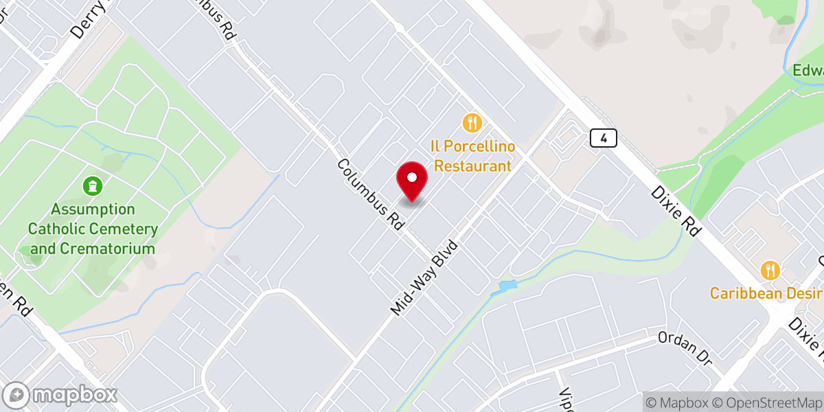 Map showing location of Fruitful House
