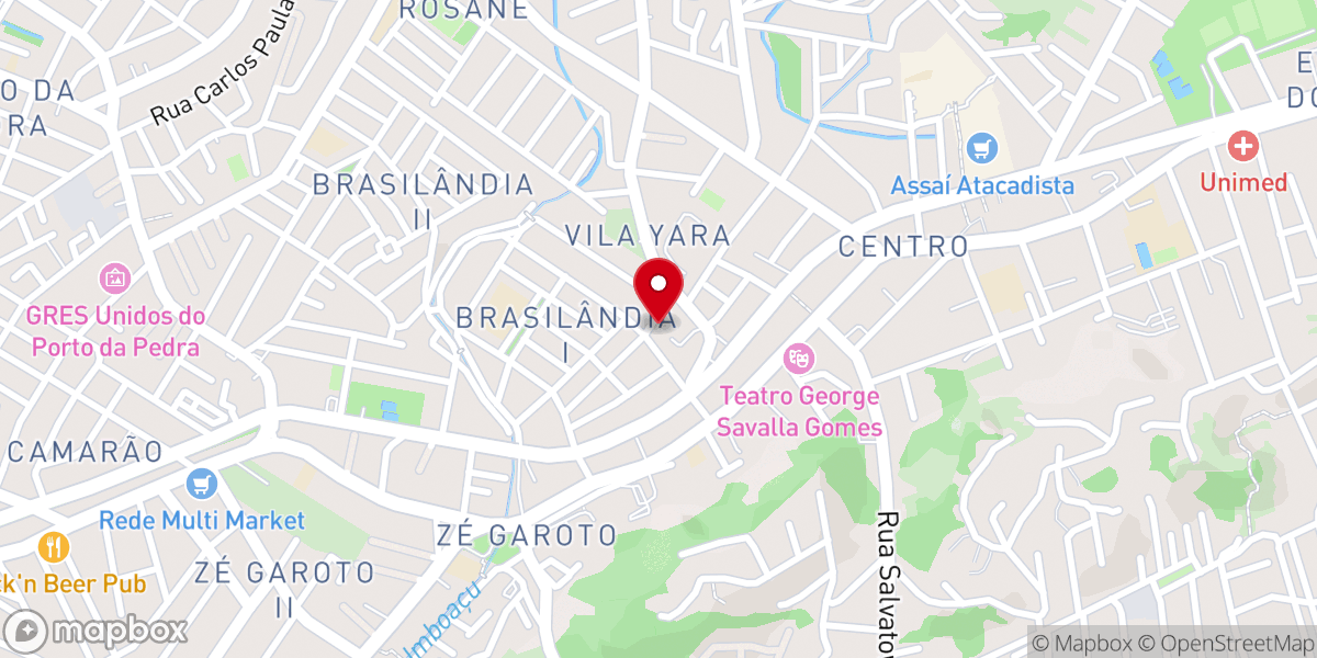 Map showing location of Igreja de Nova Vida de São Gonçalo