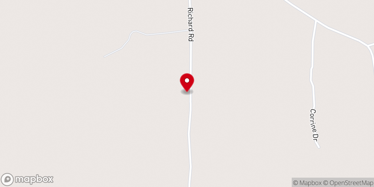 Map showing location of Richard Community Center Inc