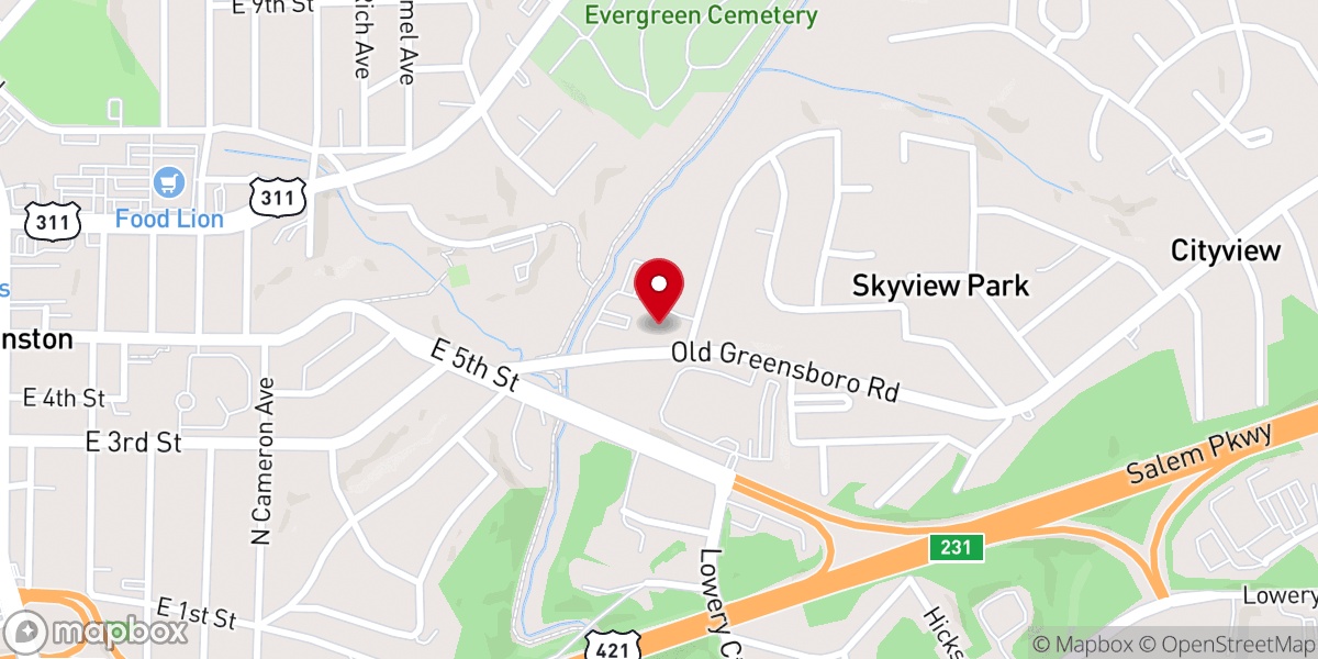 Map showing location of Macedonia TVPH Church Inc
