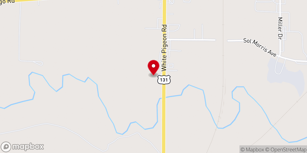 Map showing location of Riverview Christian Fellowship