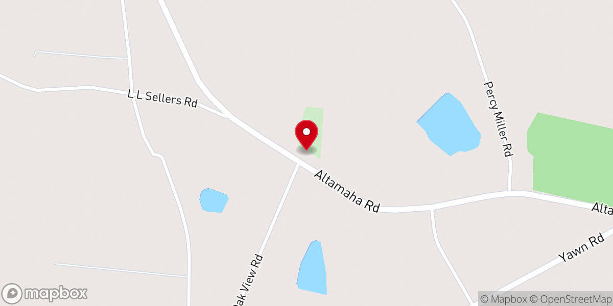 Map showing location of Oakview Church