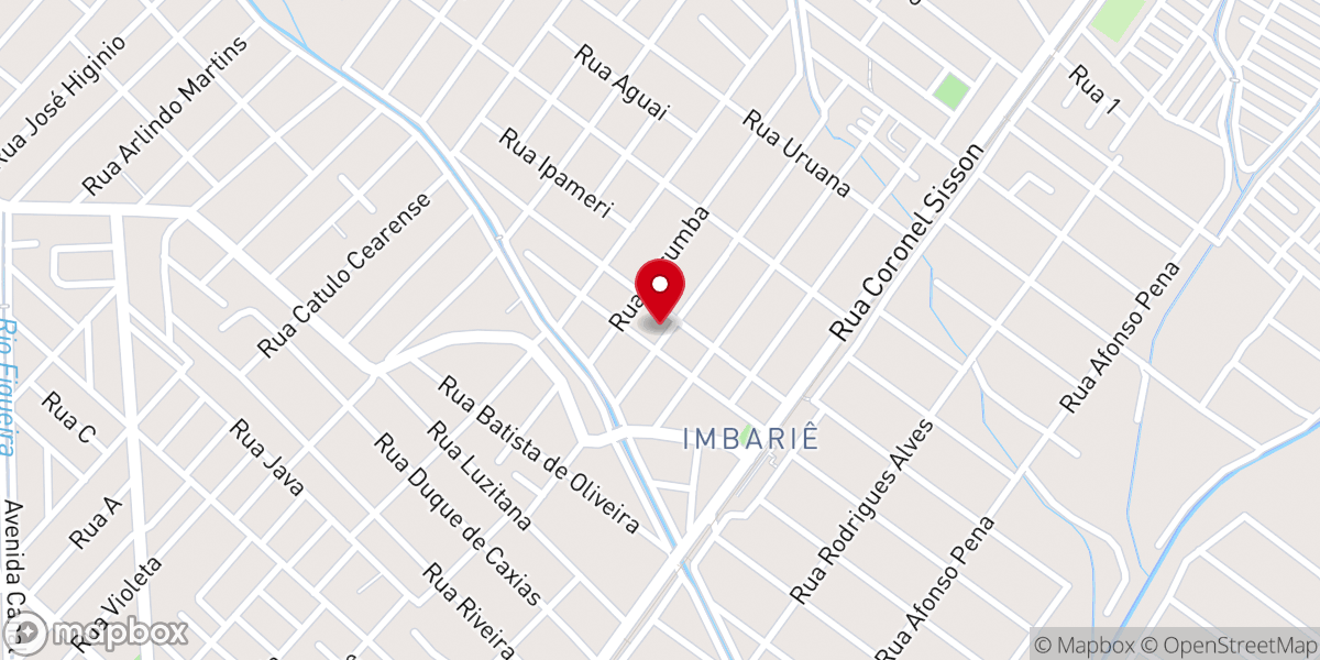 Map showing location of PIB imbarie