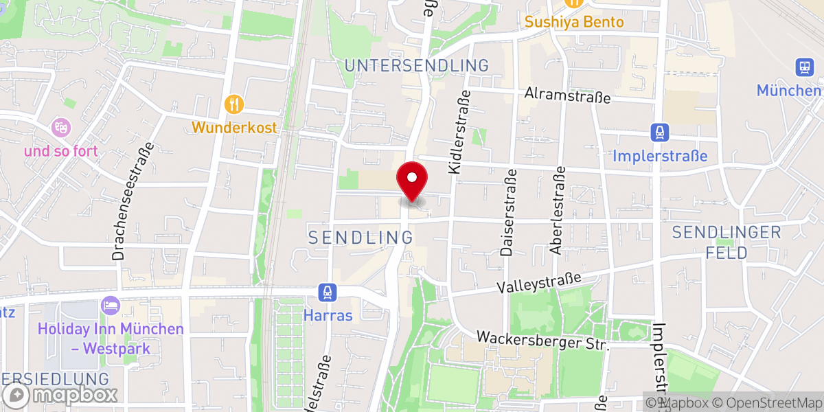 Map showing location of Christliche Gemeinde München - Homebase