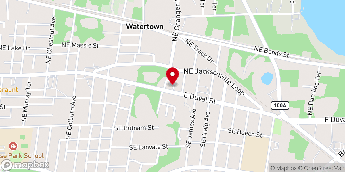 Map showing location of The Dwelling Place Bristol Inc
