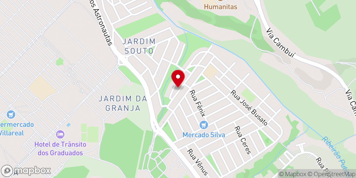 Map showing location of Igreja Evangélica Pentecostal FIladélfia