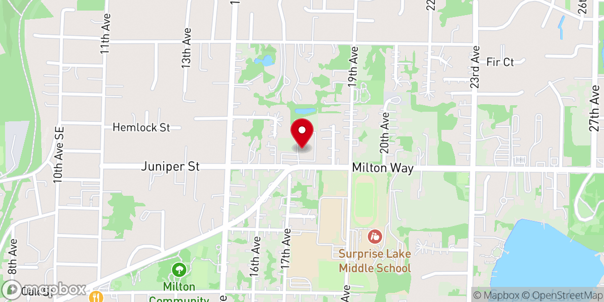 Map showing location of Faith Family Church