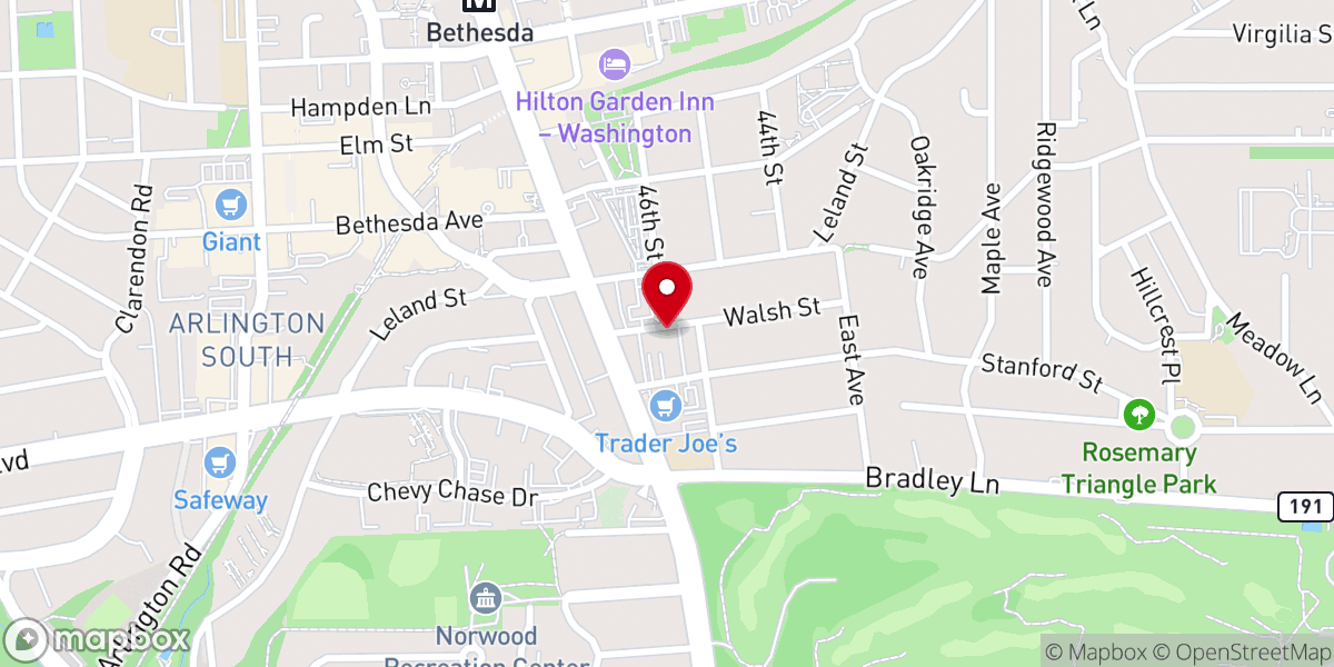 Map showing location of Opportunity Shop