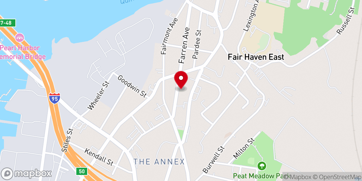 Map showing location of Sweet Hope Plain Free Will Baptist Church