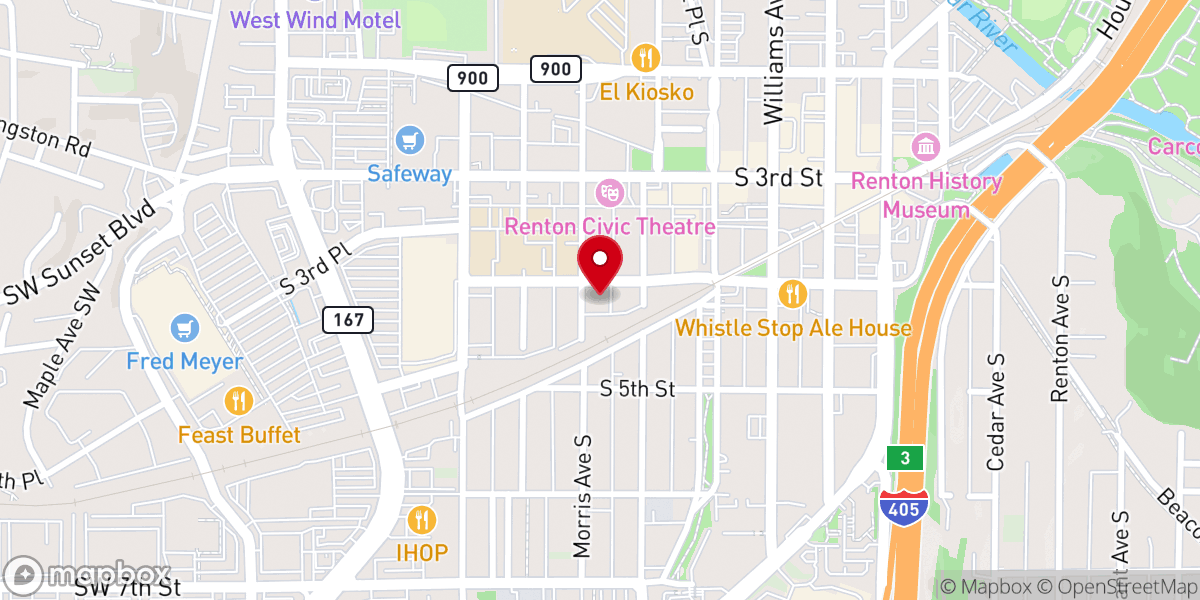 Map showing location of St Anthony Hall