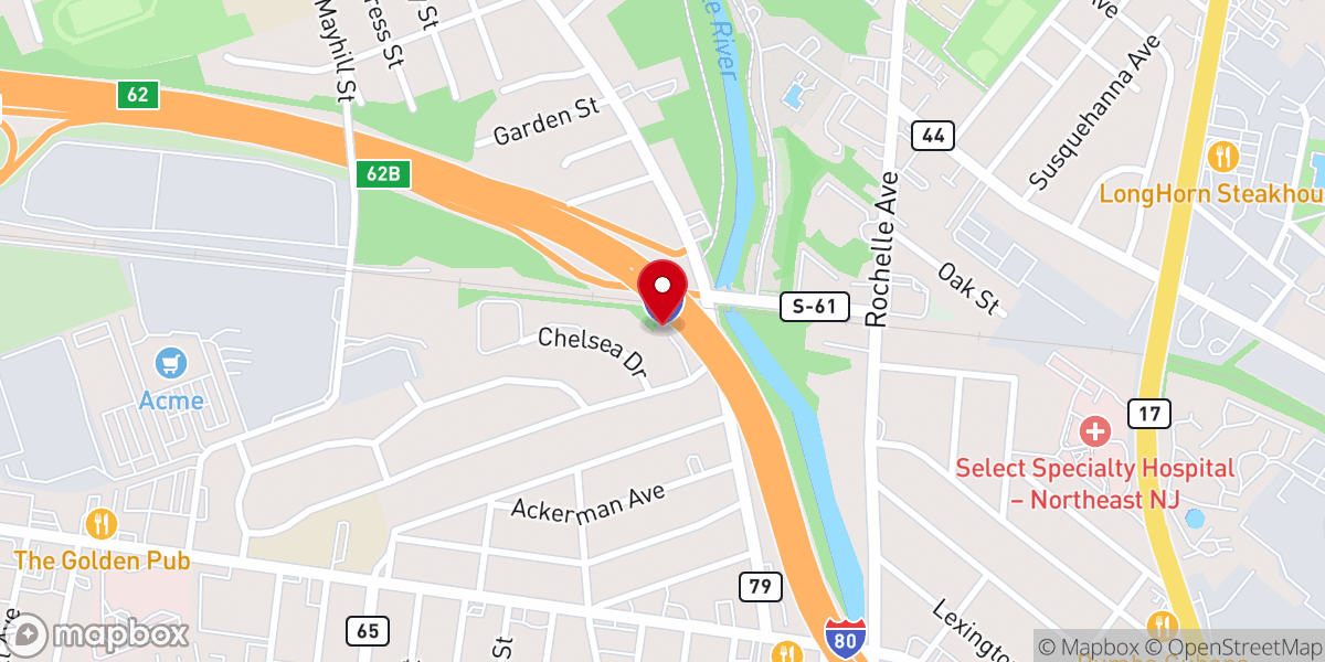 Map showing location of Holy Apostles Eastern Orthodox Church
