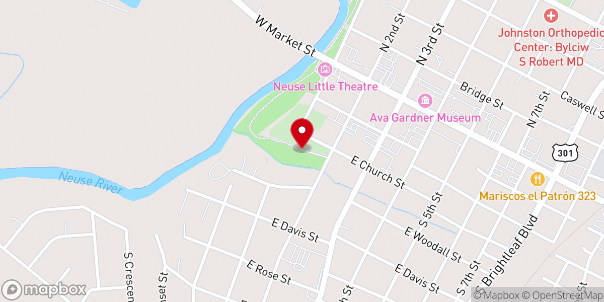 Map showing location of Holyrood Anglican Mission