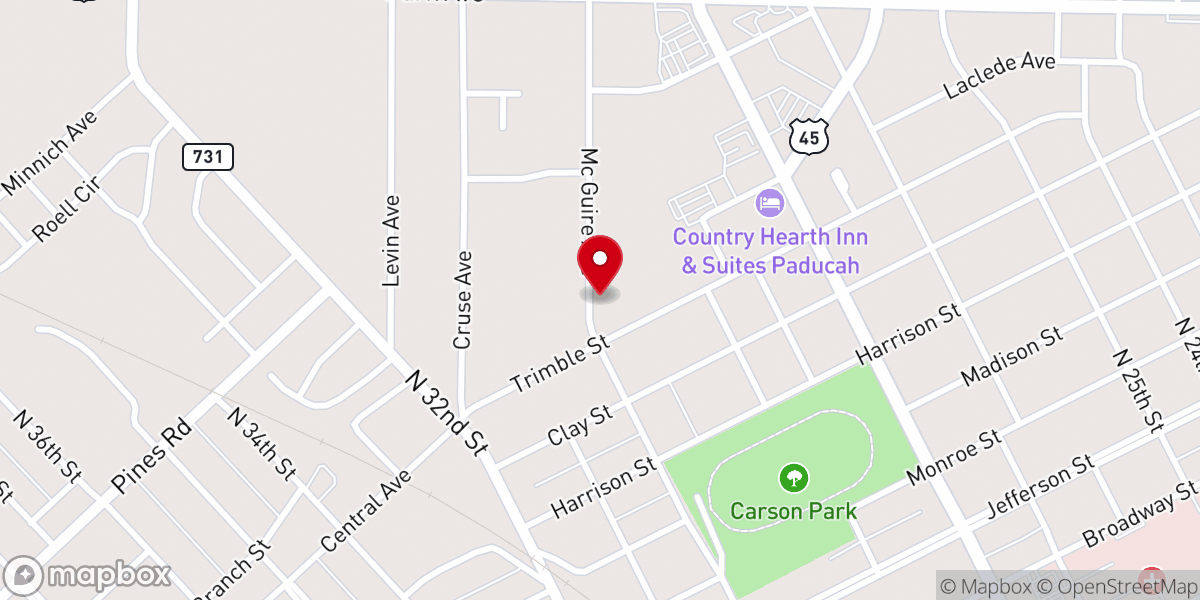 Map showing location of Salvation and Restoration Ministries Inc