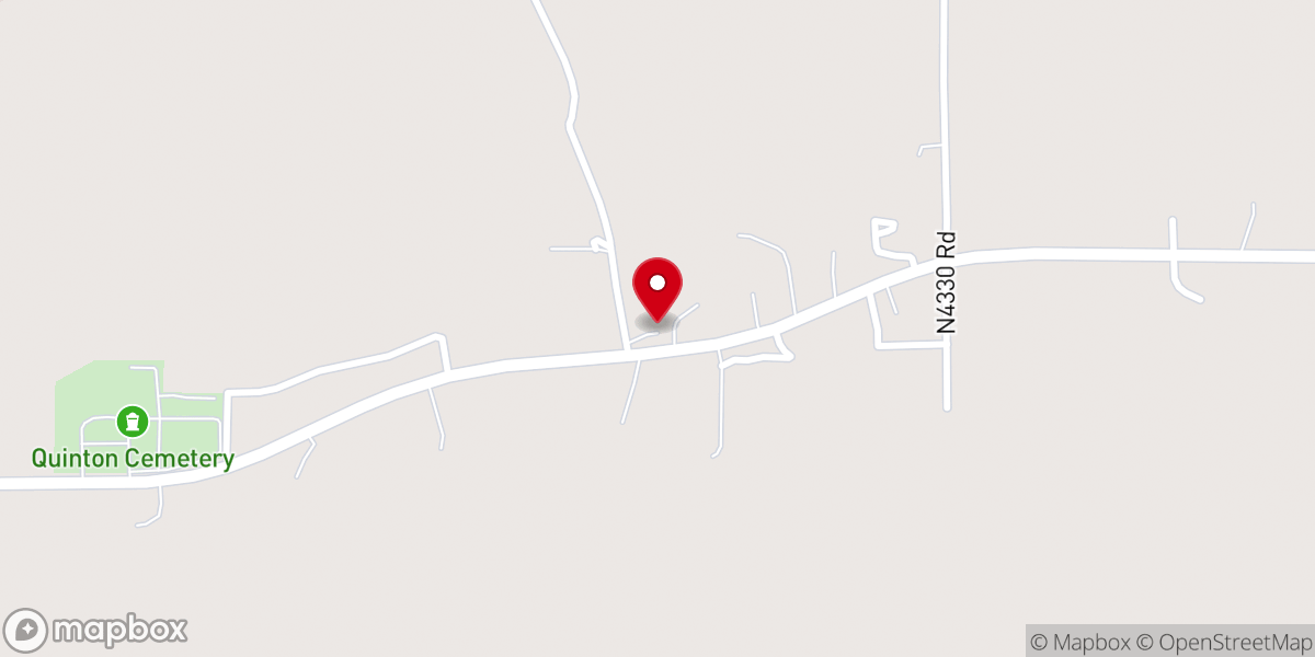 Map showing location of Sans Bois Baptist Association
