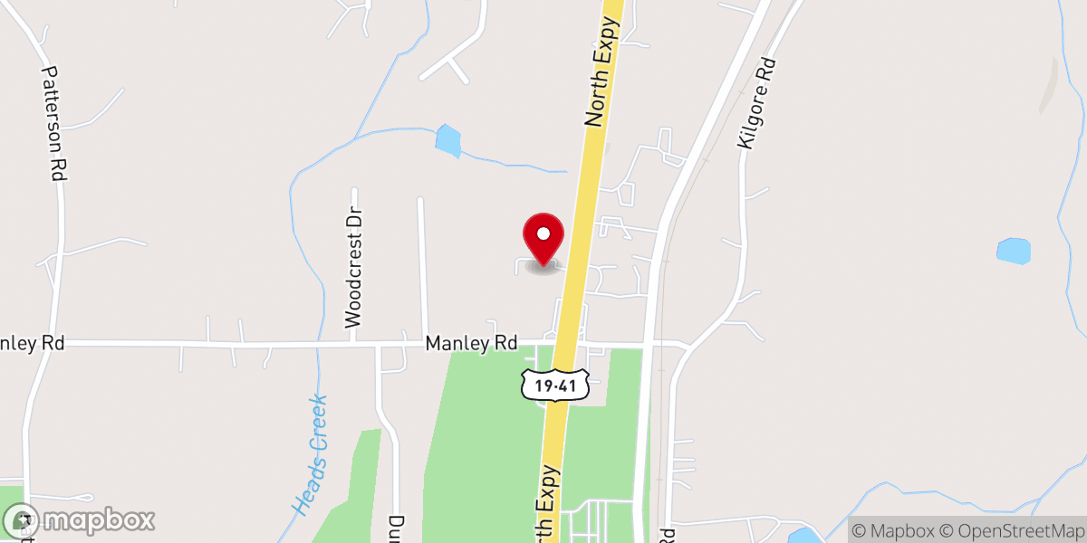 Map showing location of Awaken Church Griffin