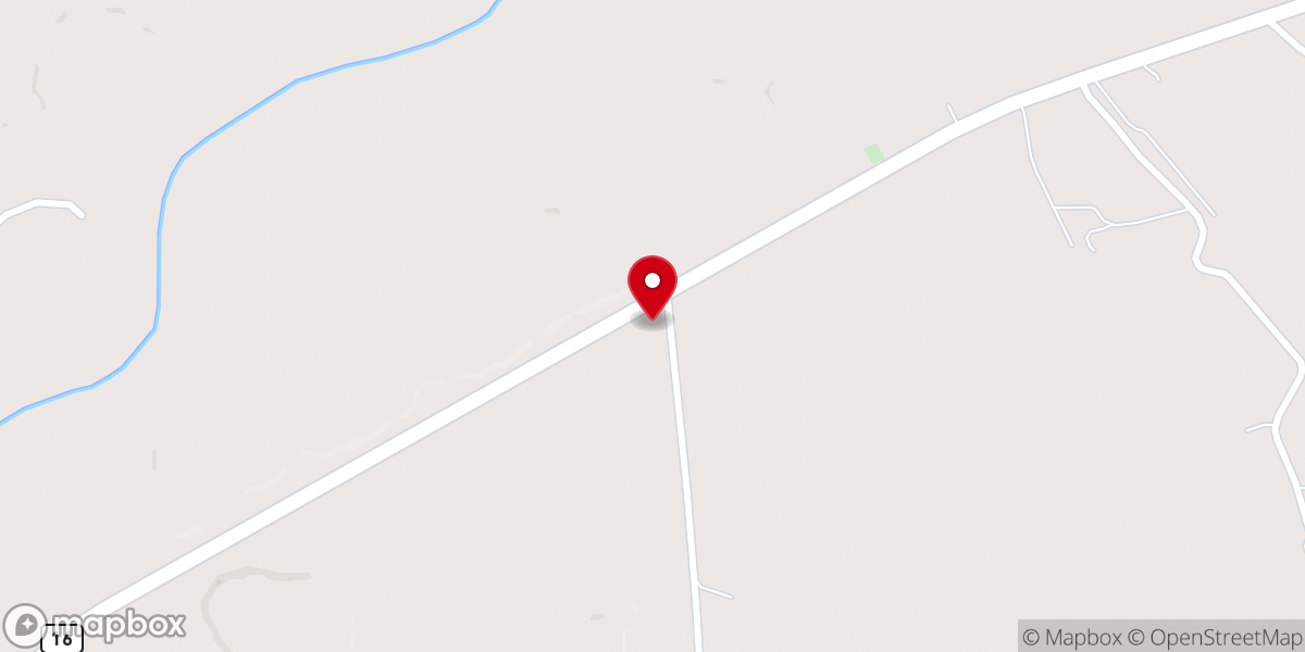 Map showing location of Andrew Chapel United Methodist Church