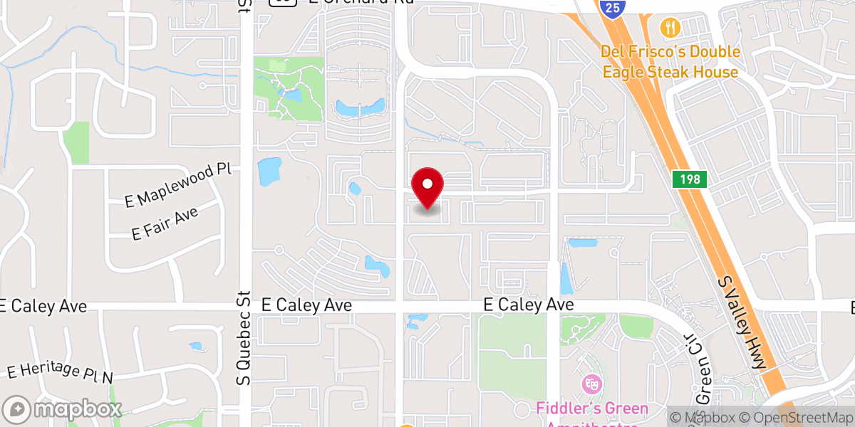 Map showing location of The Catholic Foundation of Northern Colorado