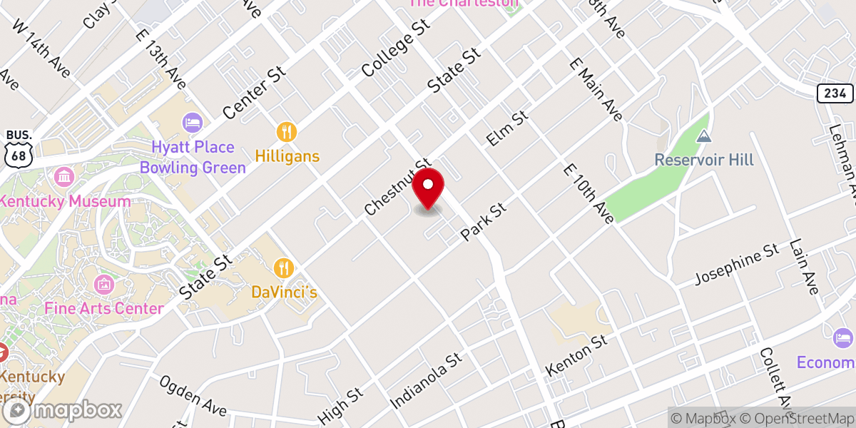 Map showing location of ROC @First Baptist Church