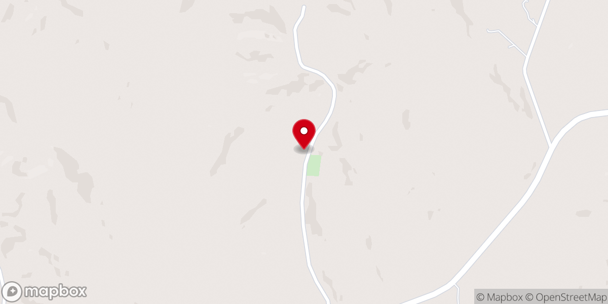 Map showing location of Mount Moriah Church