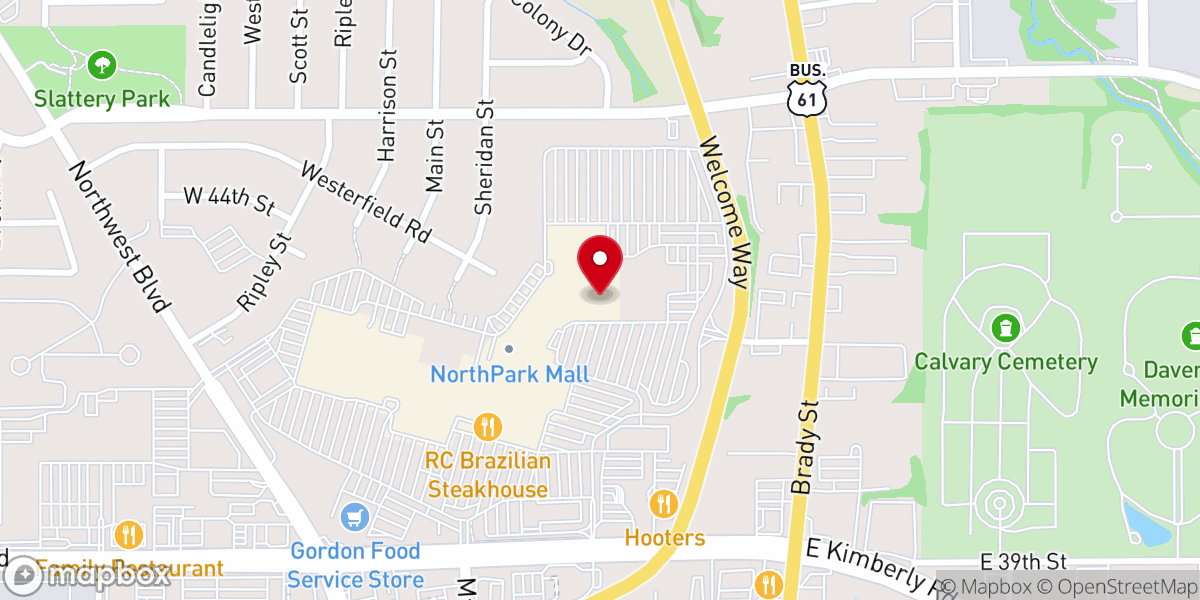 Map showing location of Passion Church QC