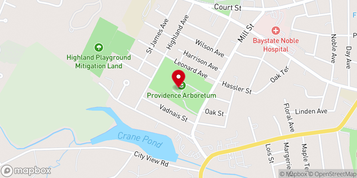 Map showing location of Genesis Spiritual Life Center
