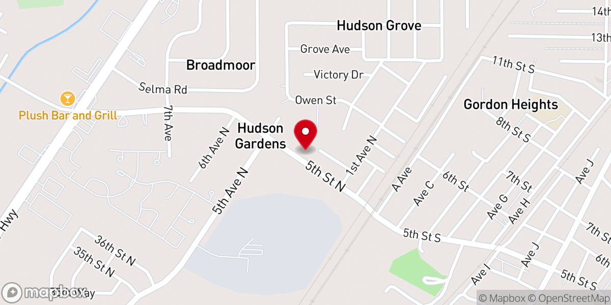 Map showing location of NEW BEGINNING CHURCH OF THE LIVING GOD