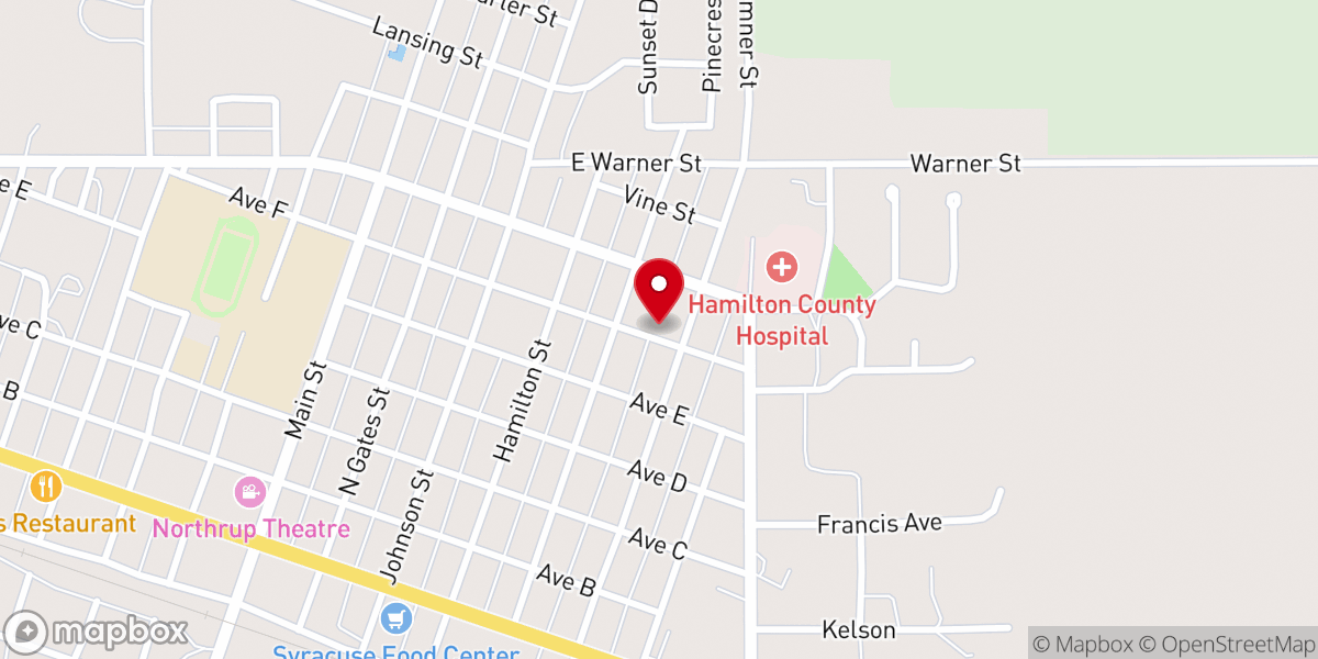 Map showing location of St Raphael Catholic Church Rectory