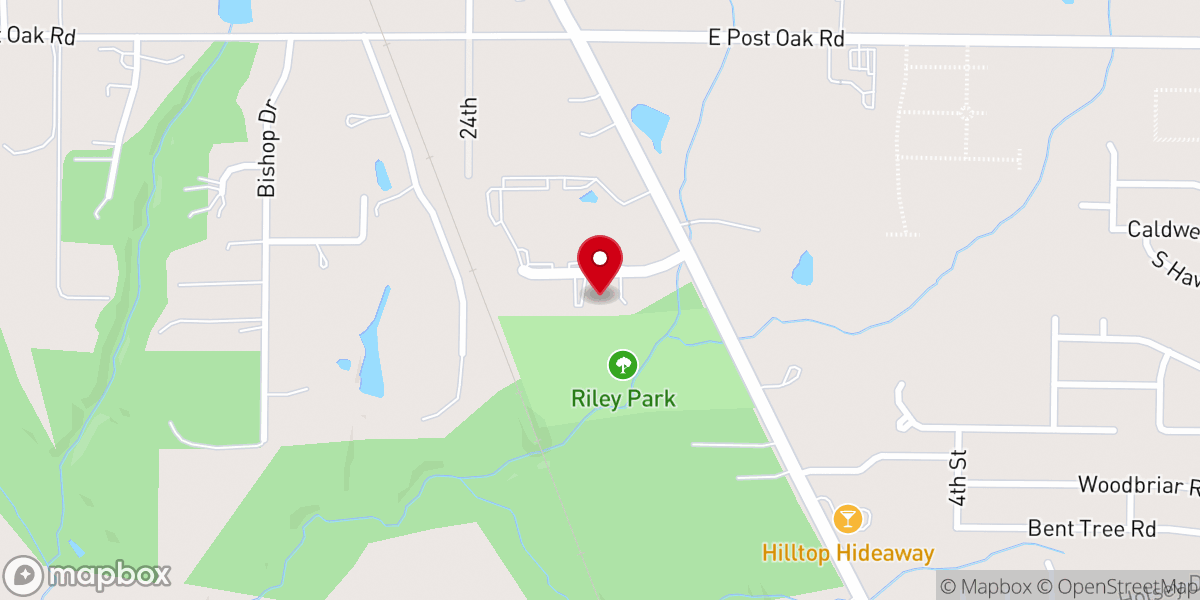 Map showing location of Discover Church